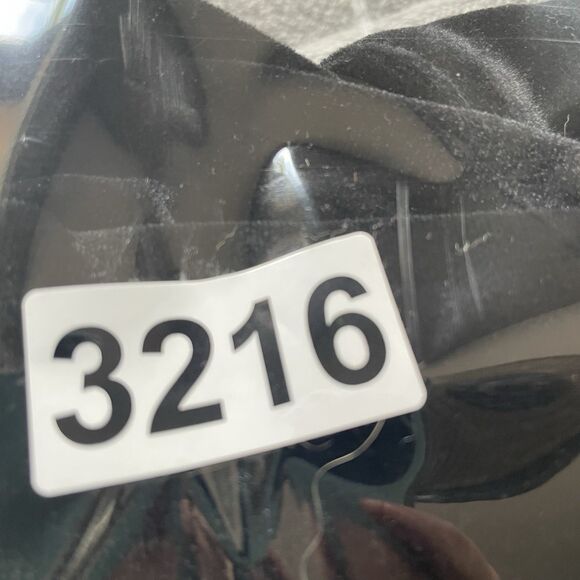 Vtg Quacker Factory Tunic Womens Medium Black Velvet Button Up Whimsigoth Fairy - Picture 9 of 9